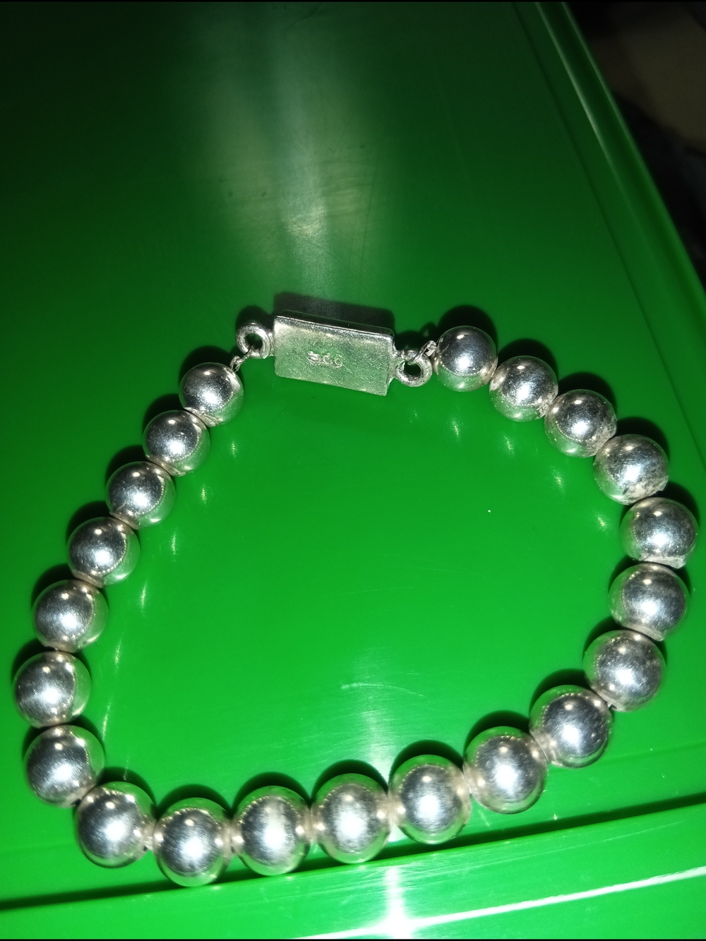 Silpada (Retired) Sterling Silver 10mm Ball Bead Bracelet